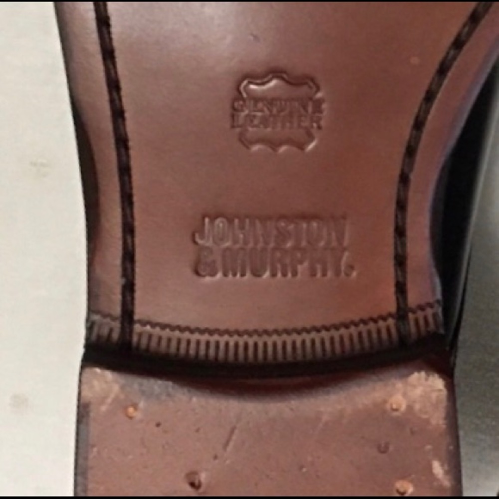 Johnston & Murphy Cap-Toe Oxfords Dress Shoes - Picture 12 of 15